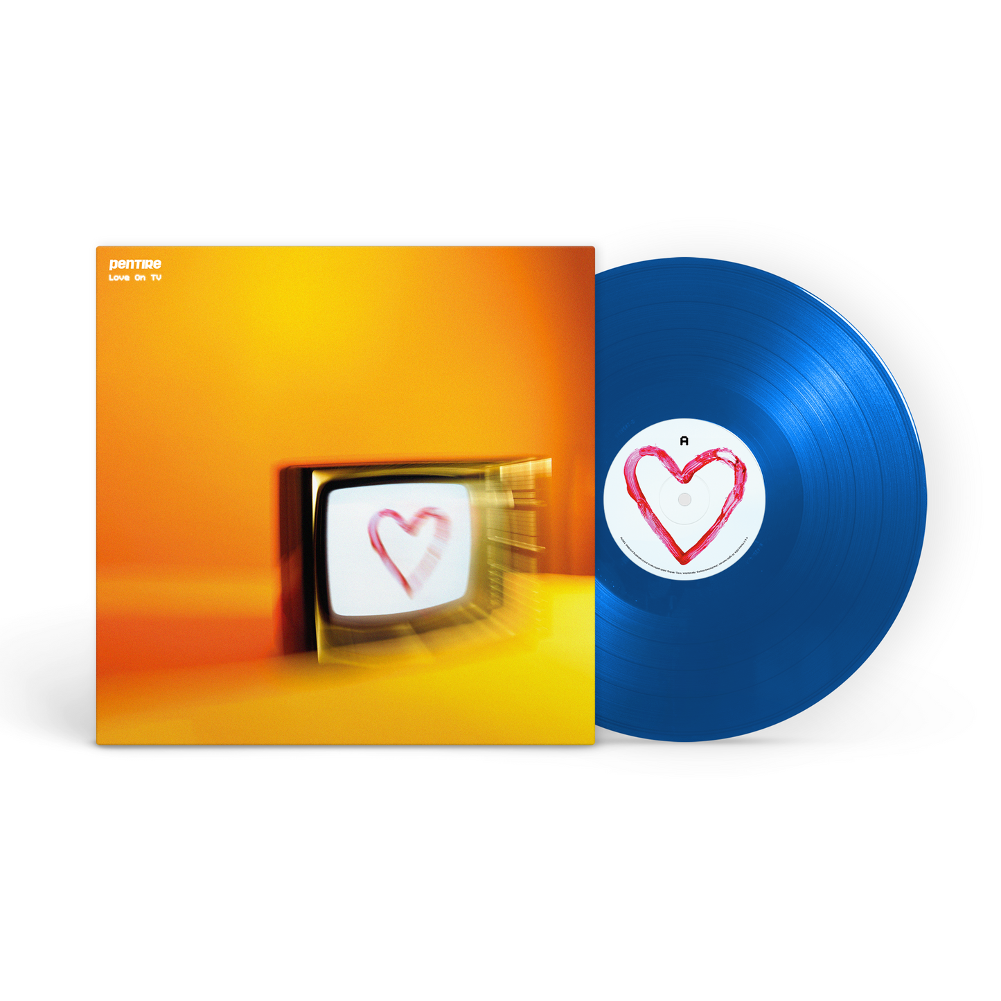 "Love On TV" EP Limited Edition Blue-Transparent 10' Vinyl